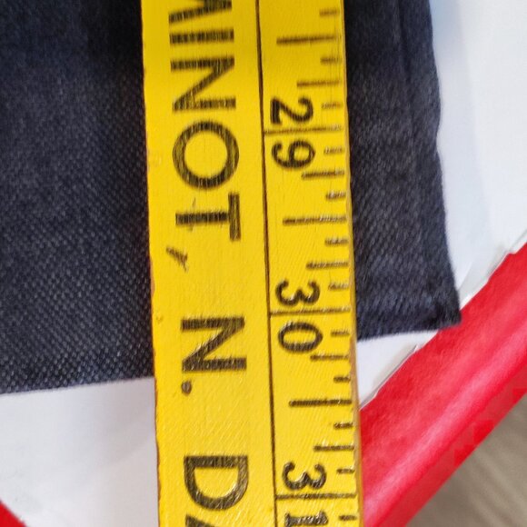 Kenneth Cole flat front business / casual dress pant dark grey men's size 36X30 - Picture 13 of 14